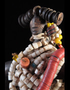 Poupee Namji Dowayo - Nigeria / Cameroun - Poupee perles africaines