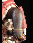 Poupee Namji Dowayo - Nigeria / Cameroun - Poupee perles africaines