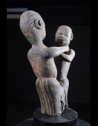 Statue cultuelle de couple  - Mossi - Burkina Faso