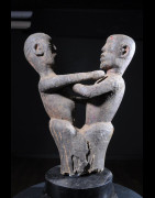 Statue cultuelle de couple  - Mossi - Burkina Faso