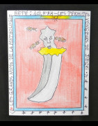 Mythologie Bété - Degri - Frédéric Brûly Bouabré - Dessin