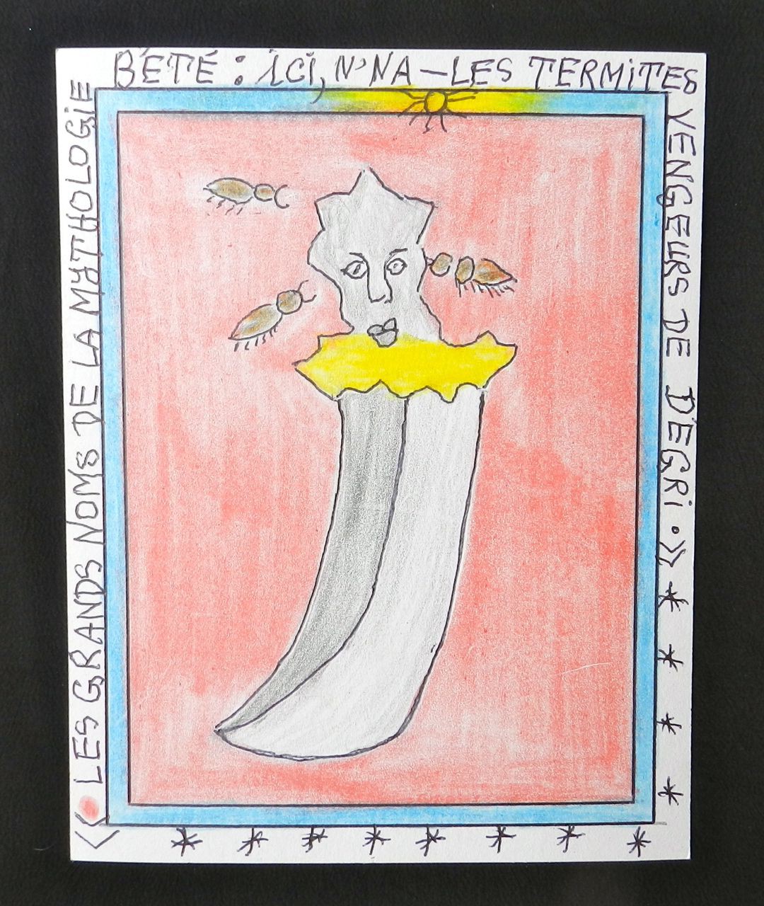 Mythologie Bété - Degri - Frédéric Brûly Bouabré - Dessin