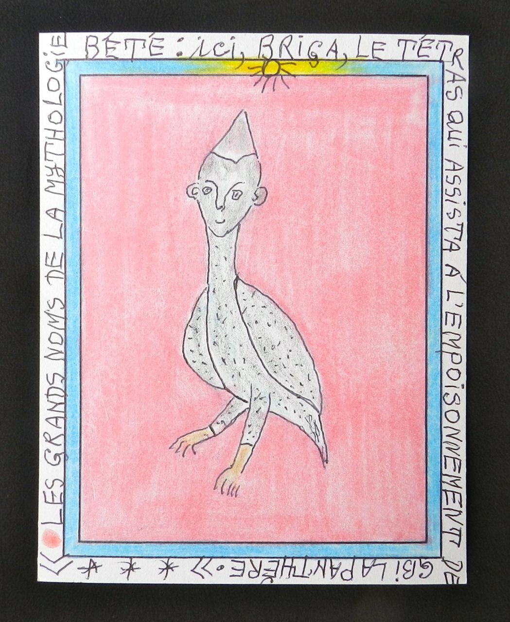 Mythologie Bété - Briga - Frédéric Brûly Bouabré - Dessin
