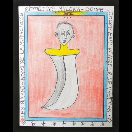 Mythologie Bété - Bhleka - Frédéric Brûly Bouabré - Dessin