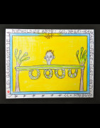 Mythologie Bété - Degri Barrage - Frédéric Brûly Bouabré - Dessin