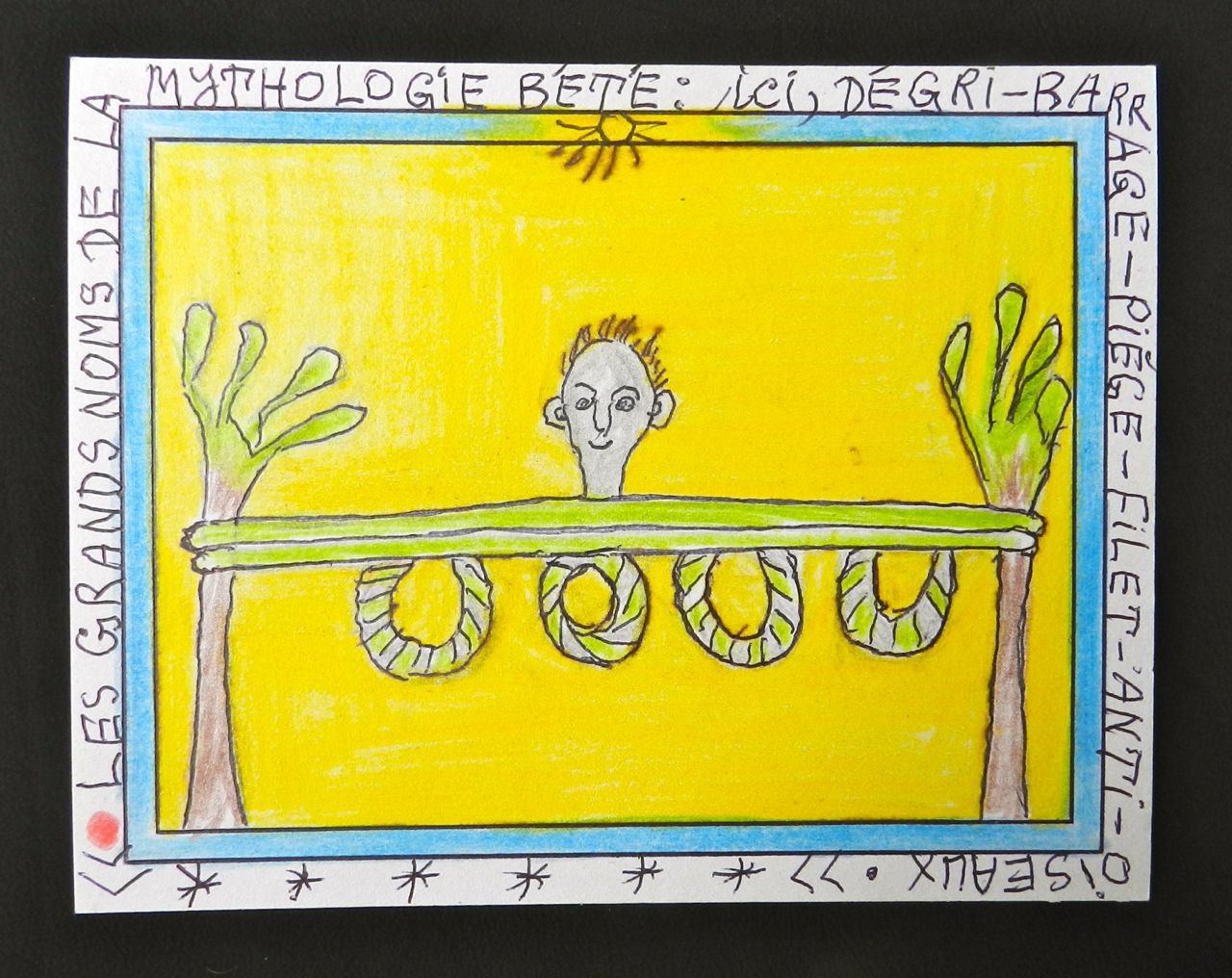Mythologie Bété - Degri Barrage - Frédéric Brûly Bouabré - Dessin
