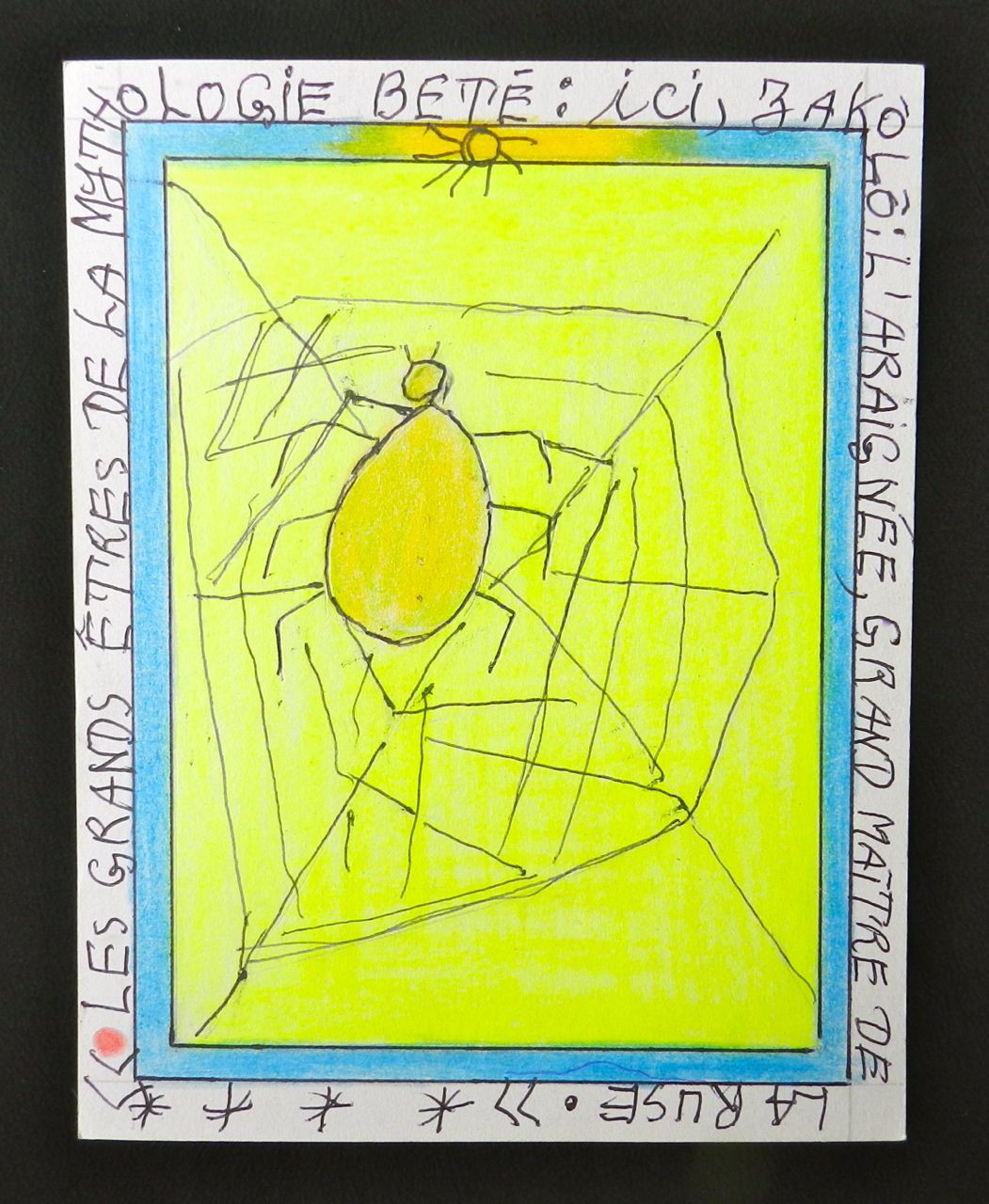 Mythologie Bété - Zako - Frédéric Brûly Bouabré - Dessin