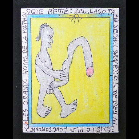 Mythologie Bété - Zlago - Frédéric Brûly Bouabré - Dessin