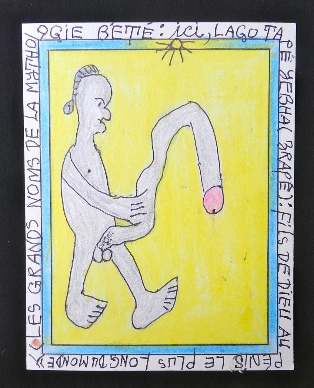 Mythologie Bété - Zlago - Frédéric Brûly Bouabré - Dessin