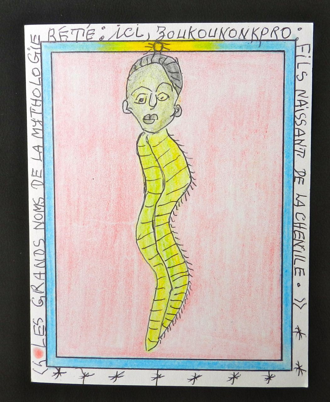 Mythologie Bété - Zoukou - Frédéric Brûly Bouabré - Dessin