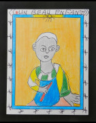 Au quotidien - Enfant - Frédéric Brûly Bouabré - Dessin