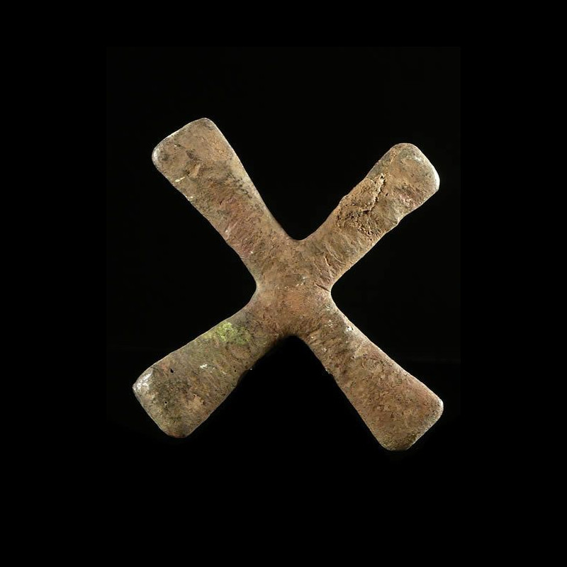 Lingot de cuivre - Croix de Katanga / Shaba - Lunda - Angola