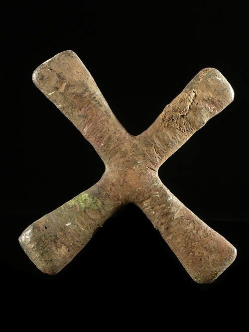 Lingot de cuivre - Croix de Katanga / Shaba - Lunda - Angola