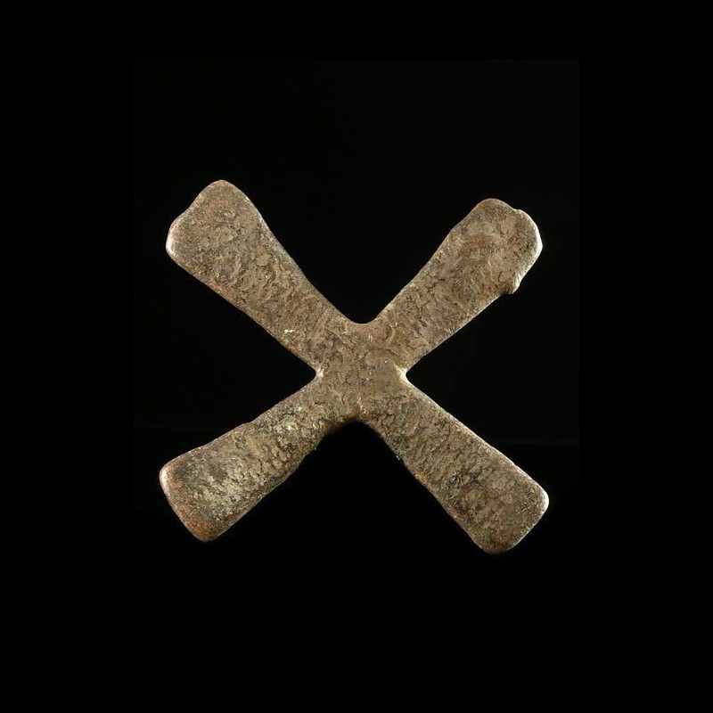 Lingot de cuivre - Croix de Katanga / Shaba - Lunda - Angola