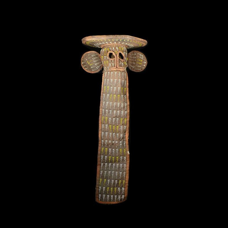 Masque elephant Aka - Bamileke - Cameroun - Masques perlages