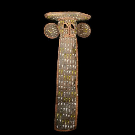 Masque elephant Aka - Bamileke - Cameroun - Masques perlages