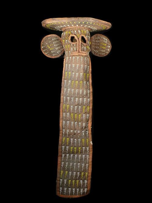 Masque elephant Aka - Bamileke - Cameroun - Masques perlages