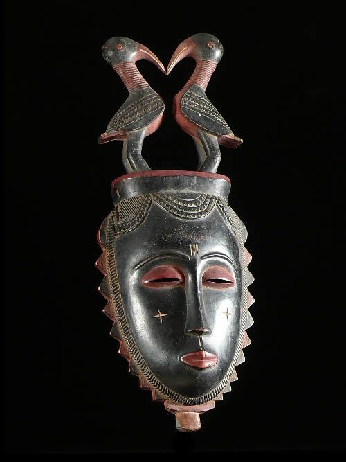 Masque Anoman - Yaoure - Côte d'Ivoire