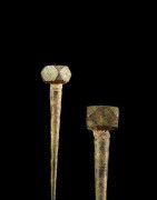Pique a cheveux en metal - Gurunsi - Burkina faso