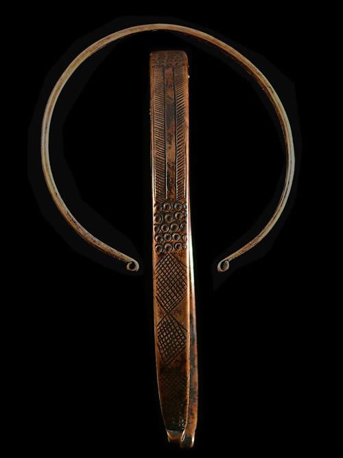 Torque en laiton - Gamo Gofa - Ethiopie - Bijoux ethniques