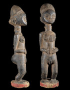 Statue de Reine ou ancetre Feminin Abron - Ghana / Côte d'Ivoire