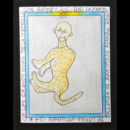 Mythologie Bété - Gbi - Frédéric Brûly Bouabré - Dessin