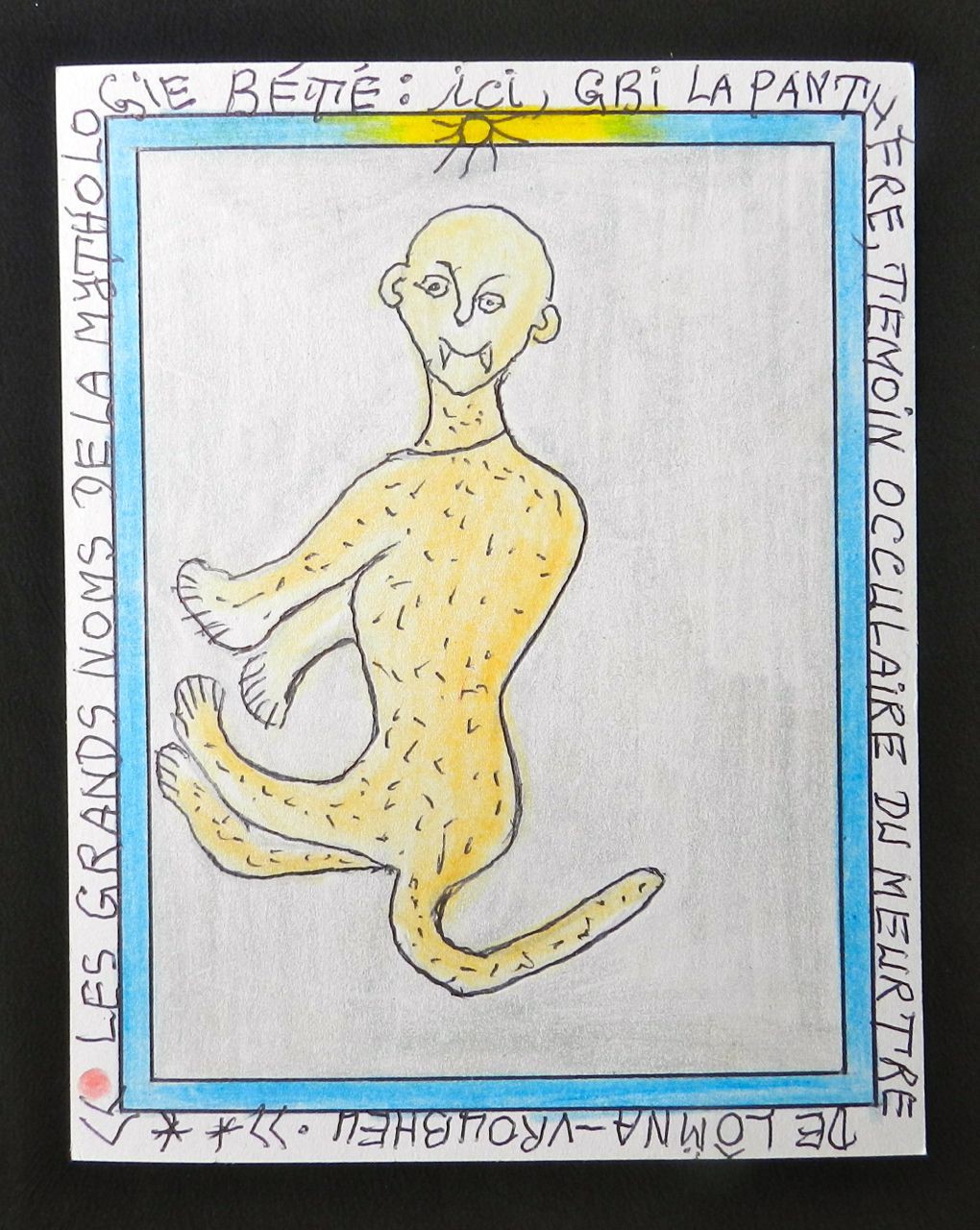 Mythologie Bété - Gbi - Frédéric Brûly Bouabré - Dessin