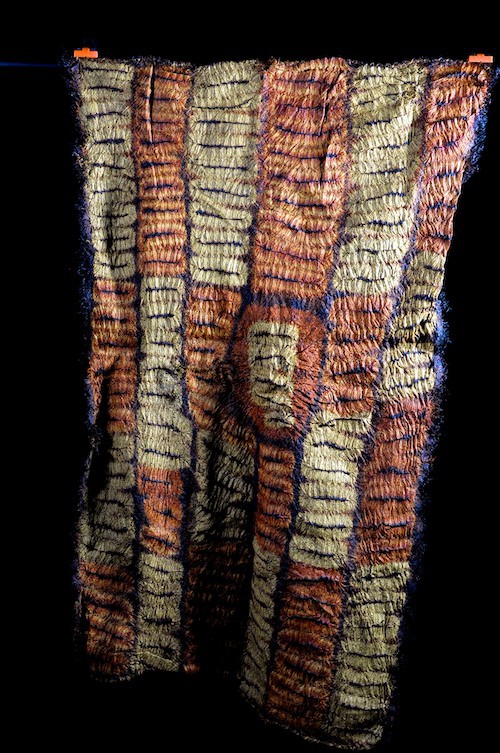 Foulard de tête en écorce battue - Dida - Côte d'Ivoire