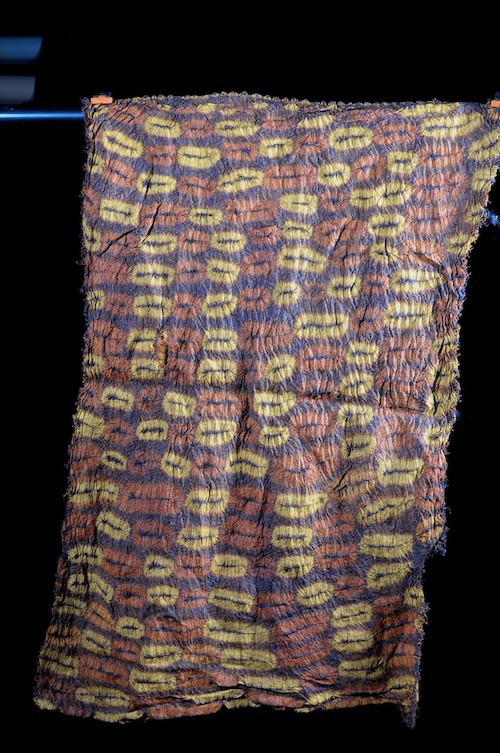 Foulard de tête en écorce battue - Dida - Côte d'Ivoire