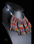 Collier en perles de verre  - Afar - Ethiopie