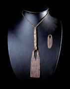 Collier pendentif en cuivre rouge - Sidamo - Ethiopie