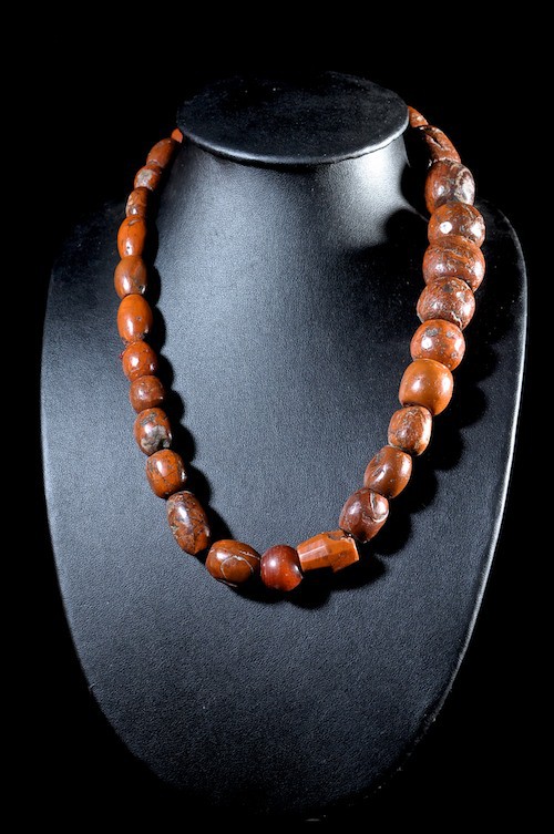 Collier monnaie de mariage - Peuhl Mali - Perles et Monnaies