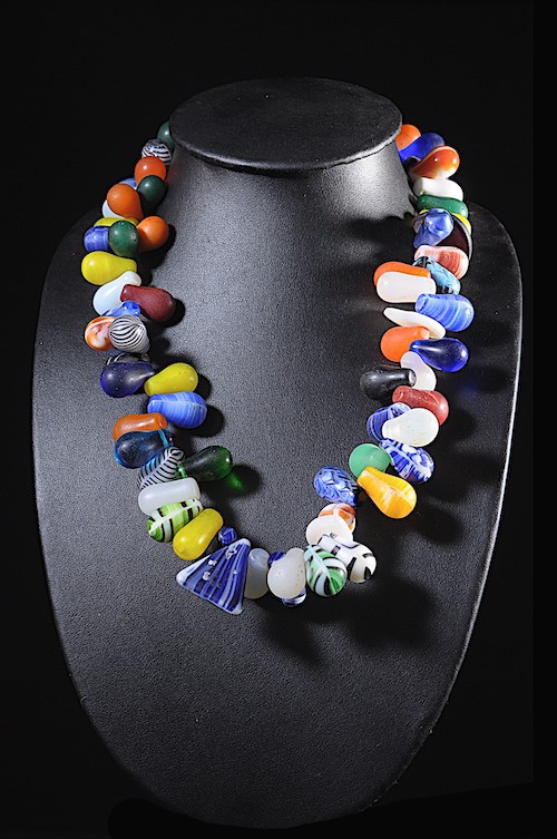 Collier monnaie de perles Prosser - Peul - Mali
