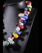 Collier monnaie de perles Prosser - Peul - Mali