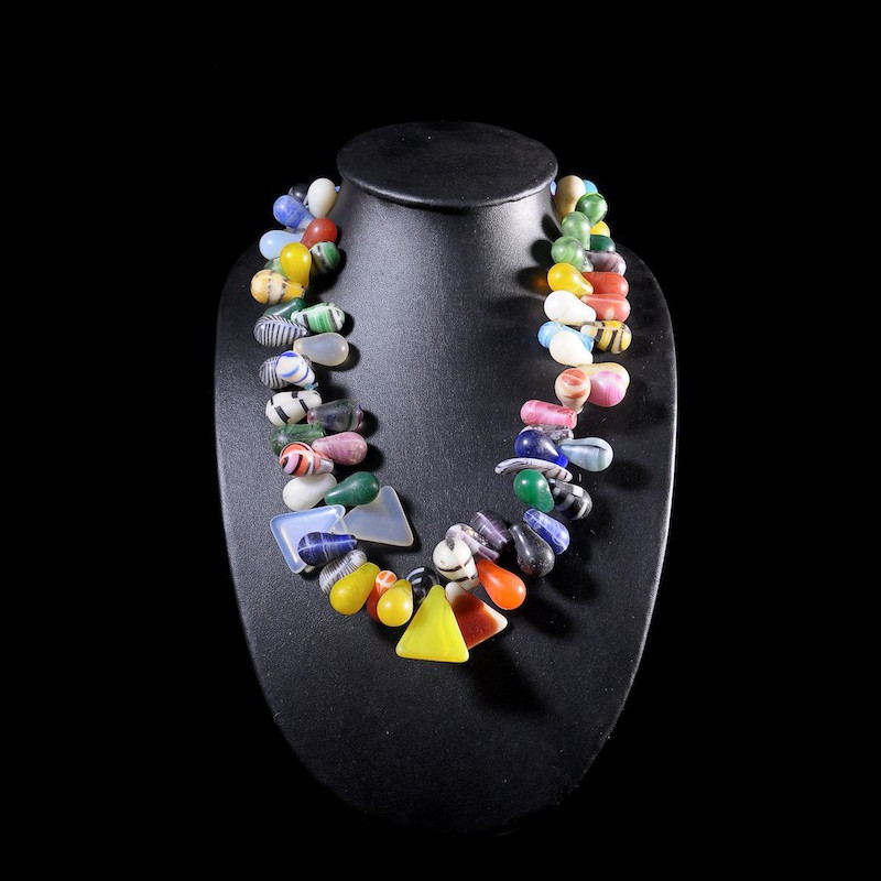Collier monnaie de perles Prosser - Peul - Mali