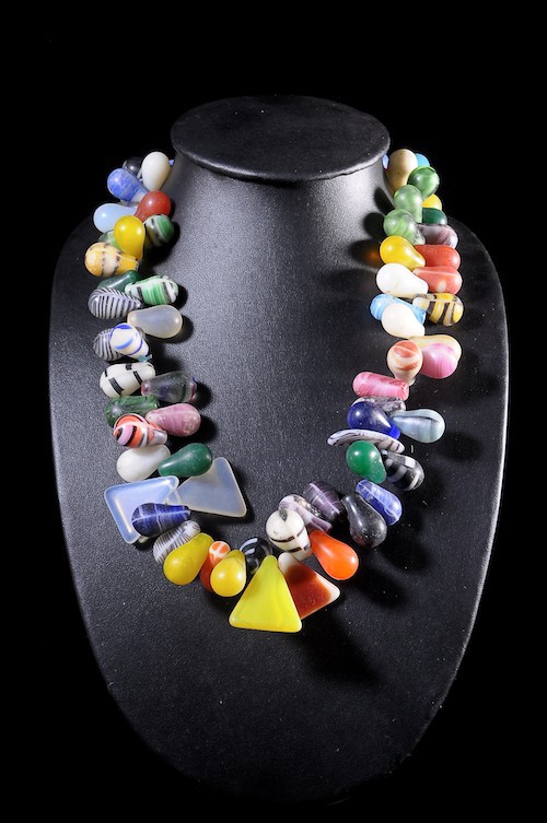 Collier monnaie de perles Prosser - Peul - Mali