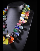 Collier monnaie de perles Prosser - Peul - Mali