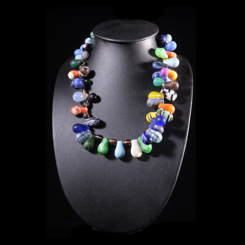 Collier monnaie de perles Prosser - Peul - Mali
