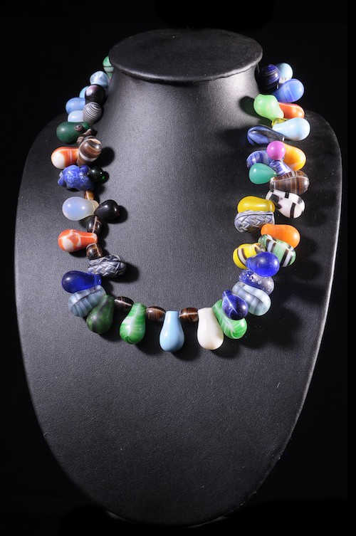 Collier monnaie de perles Prosser - Peul - Mali