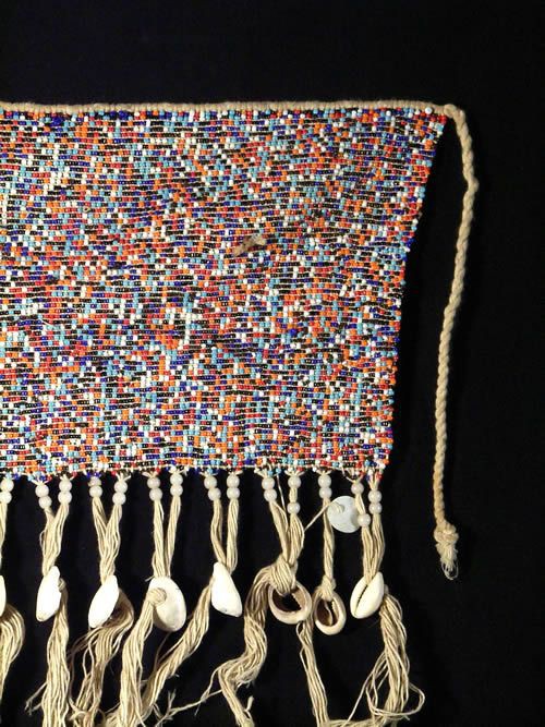 Cache sexe perles - Ethnie Kirdi - Cameroun- Cache sexe Africain
