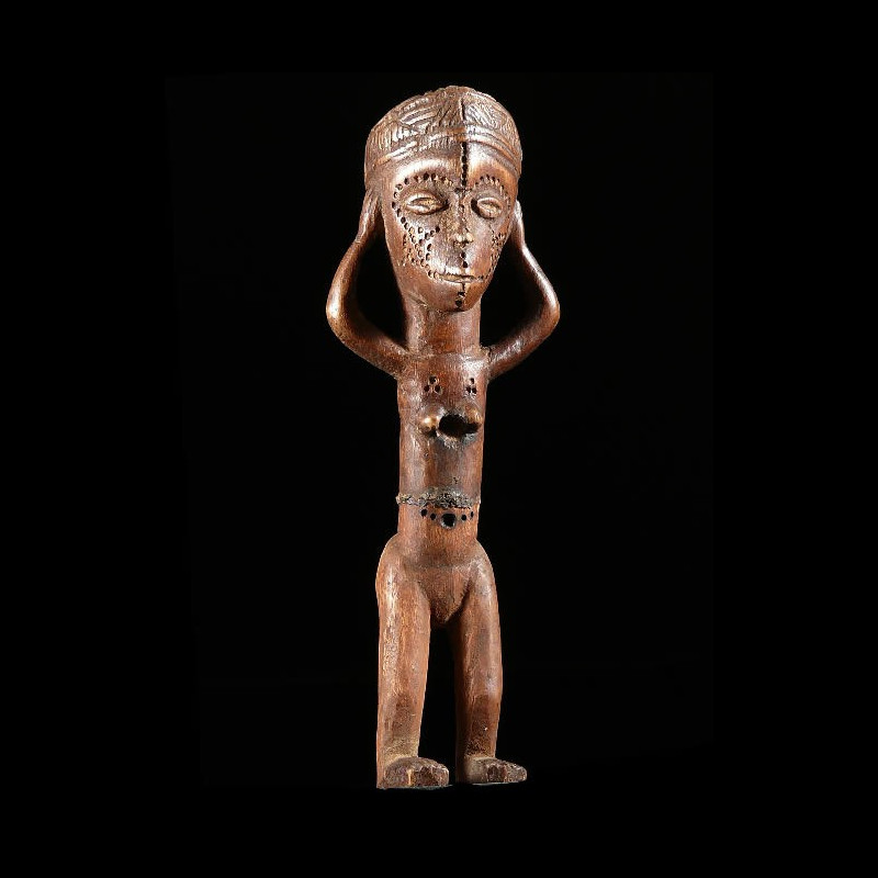 Statue cultuelle - Tabwa - RDC Zaire