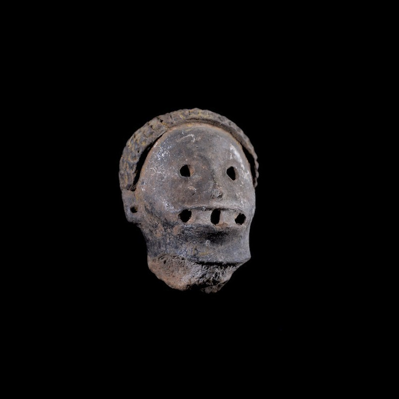 Tête anthropomorphe - Sao - Cameroun / Tchad - Terres cuites
