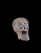 Tête anthropomorphe - Sao - Cameroun / Tchad - Terres cuites