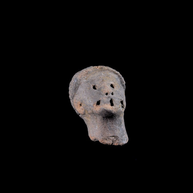 Tête anthropomorphe - Sao - Cameroun / Tchad - Terres cuites
