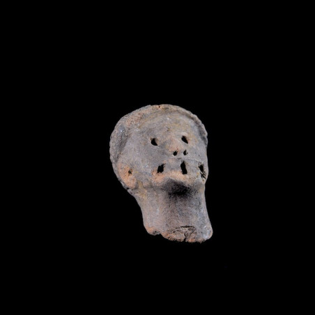 Tête anthropomorphe - Sao - Cameroun / Tchad - Terres cuites