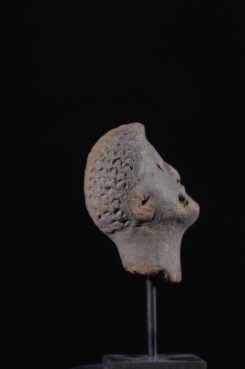 Tête anthropomorphe - Sao - Cameroun / Tchad - Terres cuites