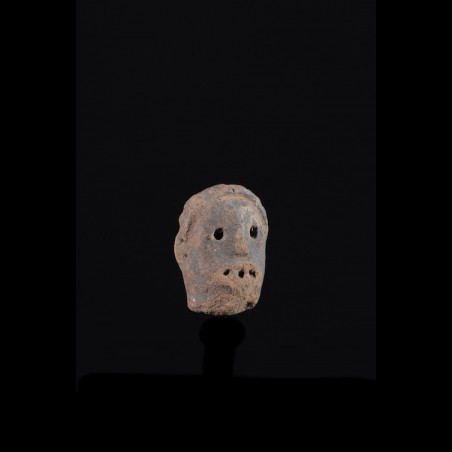 Tête anthropomorphe - Sao - Cameroun / Tchad - Poteries