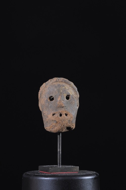 Tête anthropomorphe - Sao - Cameroun / Tchad - Poteries
