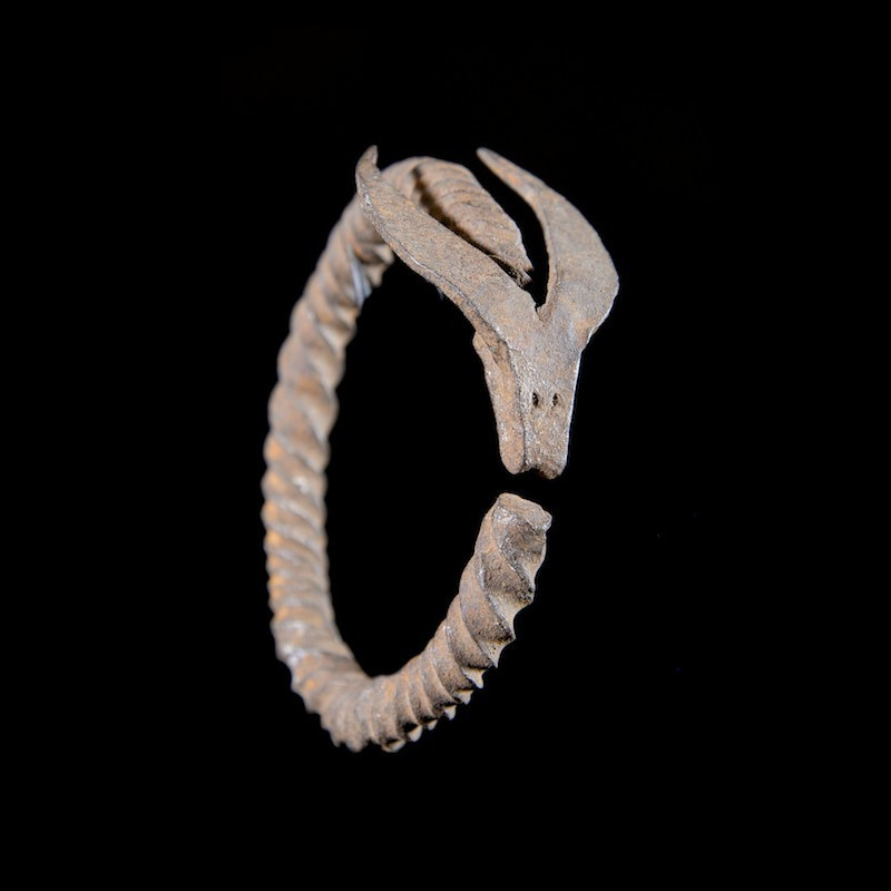 Bracelet en fer noir Nyikaryi - Senoufo - Côte d'Ivoire