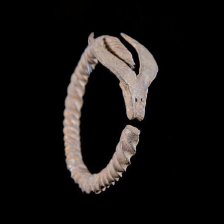 Bracelet en fer noir Nyikaryi - Senoufo - Côte d'Ivoire